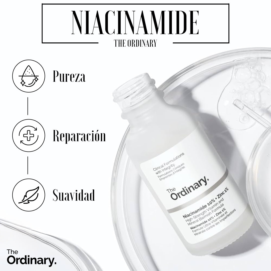 THE ORDINARY NIACINAMIDE 10% + ZINC 1%