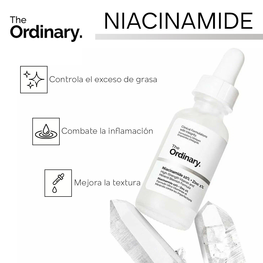 THE ORDINARY NIACINAMIDE 10% + ZINC 1%
