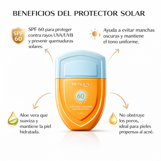 PROTECTOR SOLAR BIOAQUA™  ALOE VERA