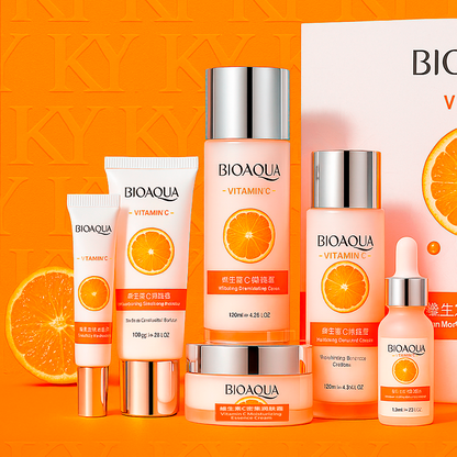 KIT DE LUJO | VITAMINA C BIOAQUA™  | CAJA DE LUJO CON 6 PRODUCTOS