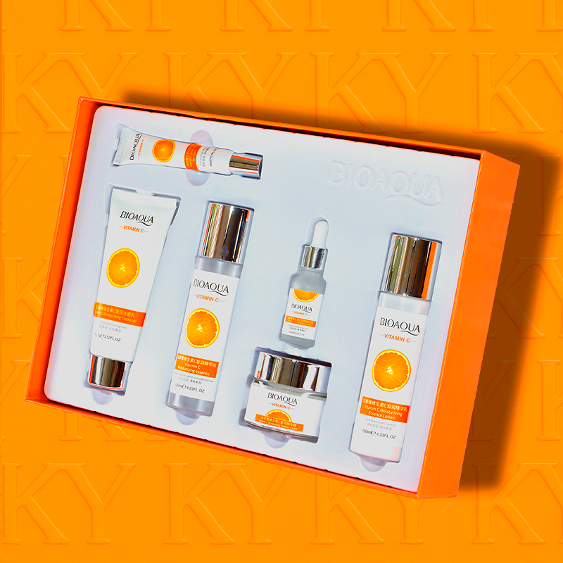 KIT DE LUJO | VITAMINA C BIOAQUA™  | CAJA DE LUJO CON 6 PRODUCTOS