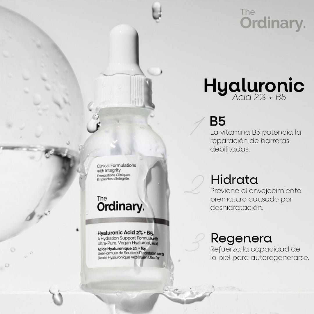 THE ORDINARY™ NIACINAMIDA 10% + ACIDO HIALURONICO 2%