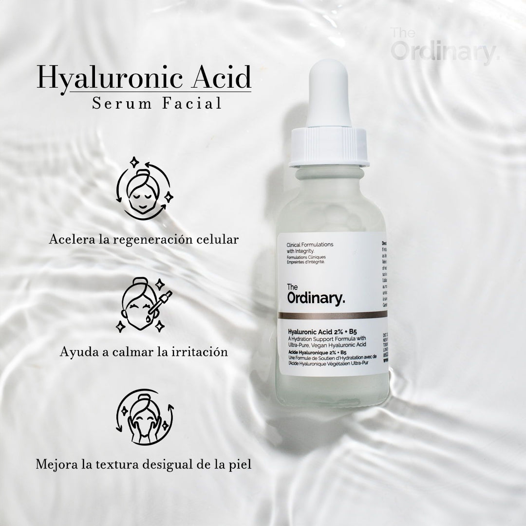 THE ORDINARY™ NIACINAMIDA 10% + ACIDO HIALURONICO 2%